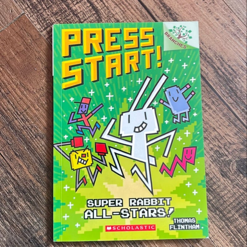 Super Rabbit All-Stars!: a Branches Book (Press Start! #8)