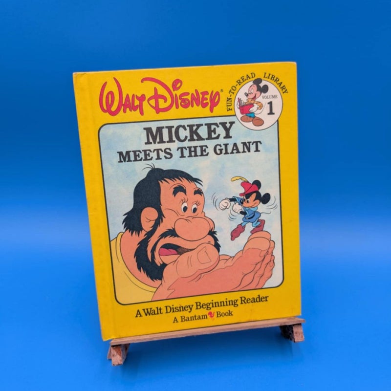Walt Disney Mickey meets the Giant 