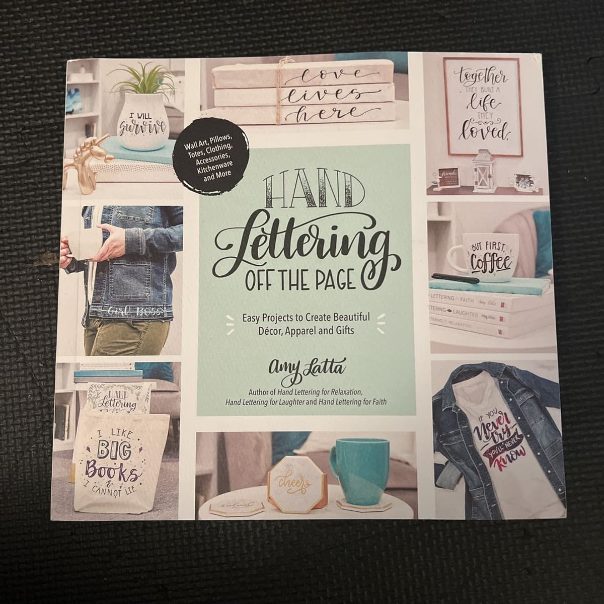 Hand Lettering off the Page by Amy Latta