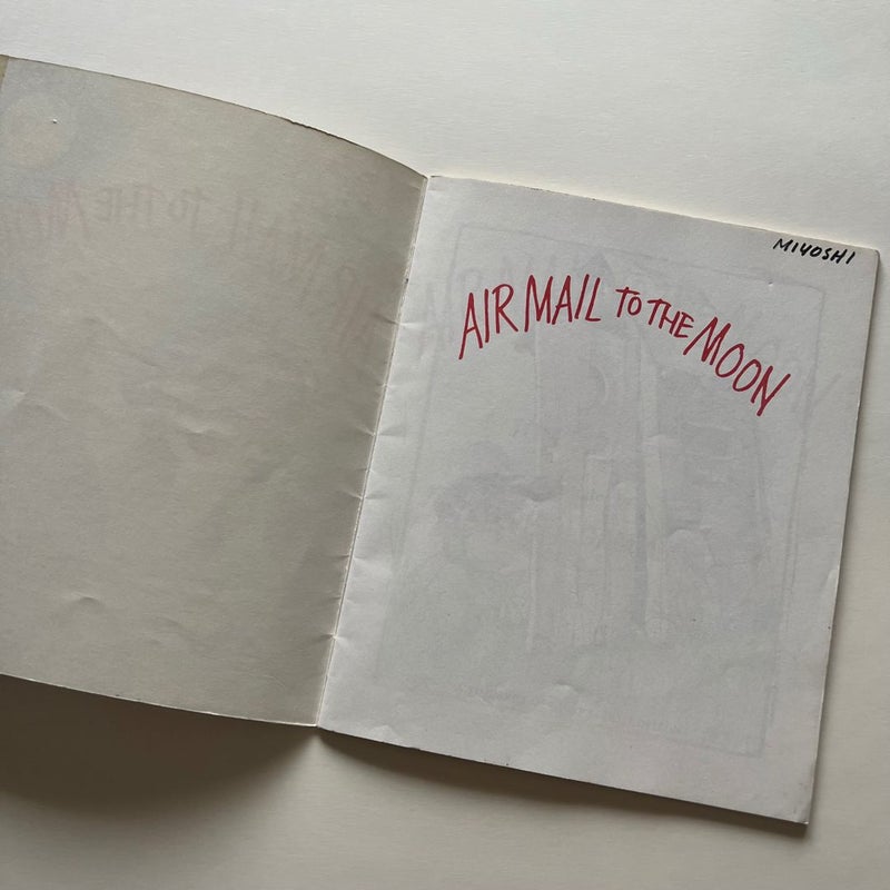 Air Mail To The Moon Book