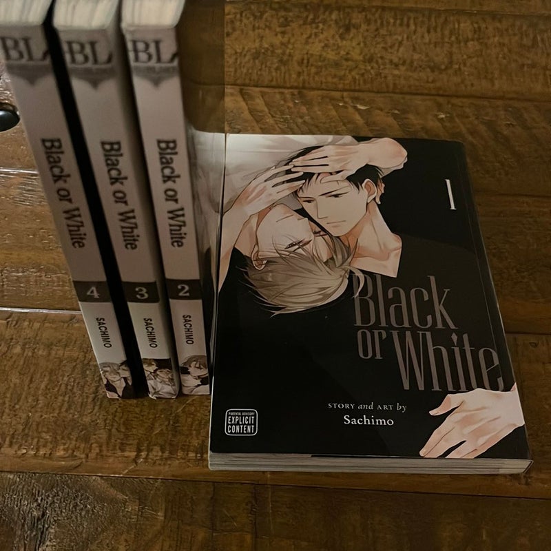 Black or White, Vol. 1 through Vol 4