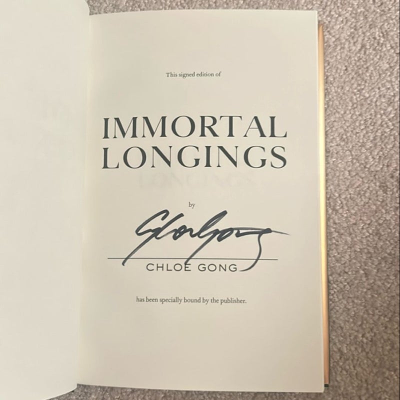 Immortal Longings