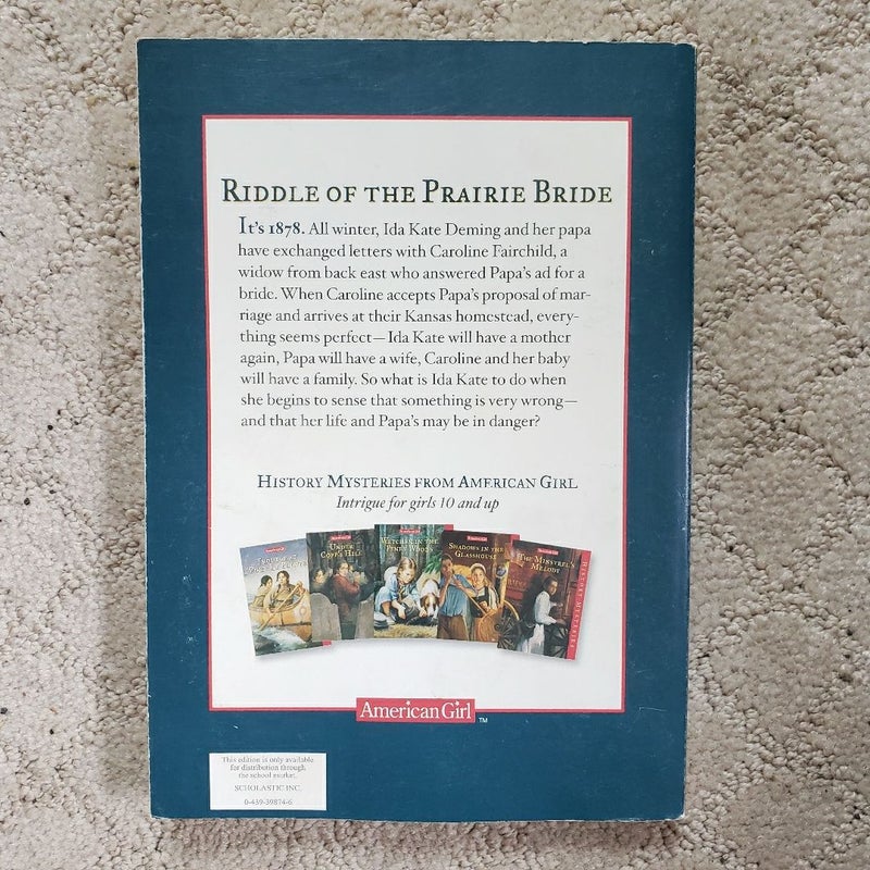 Riddle of the Prairie Bride (1st Scholastic Printing, 2002)