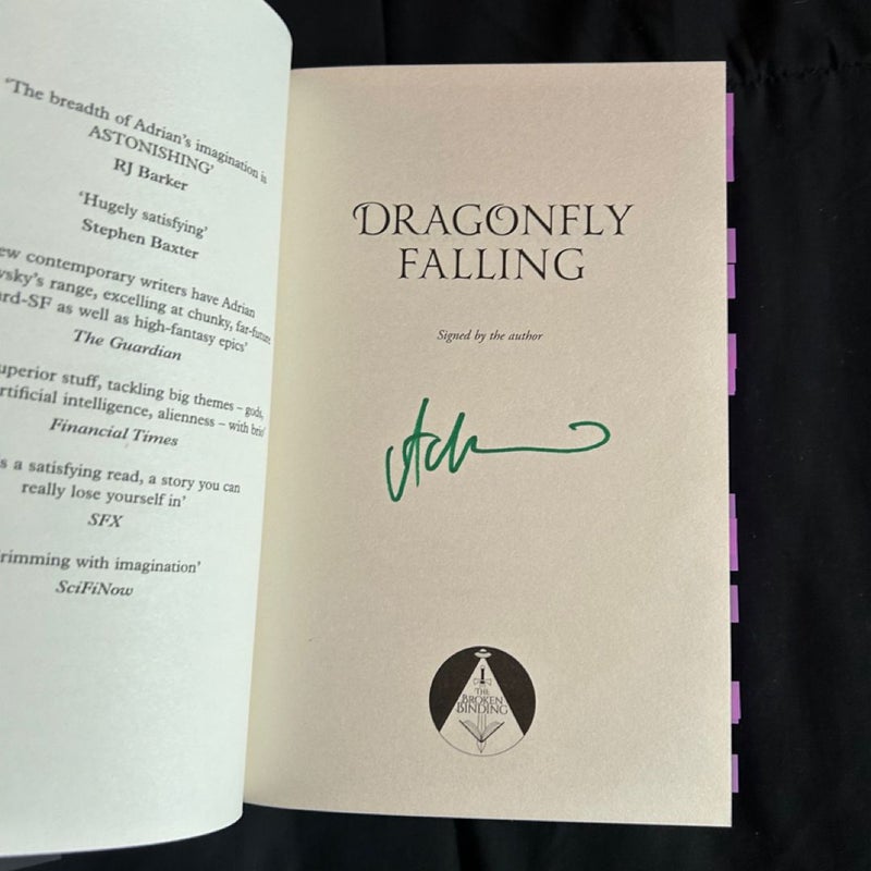Dragonfly Falling ((Shadows of the Apt #2) TBB special edition)
