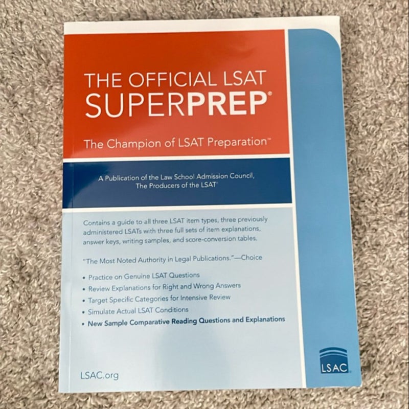 The Official LSAT SuperPrep