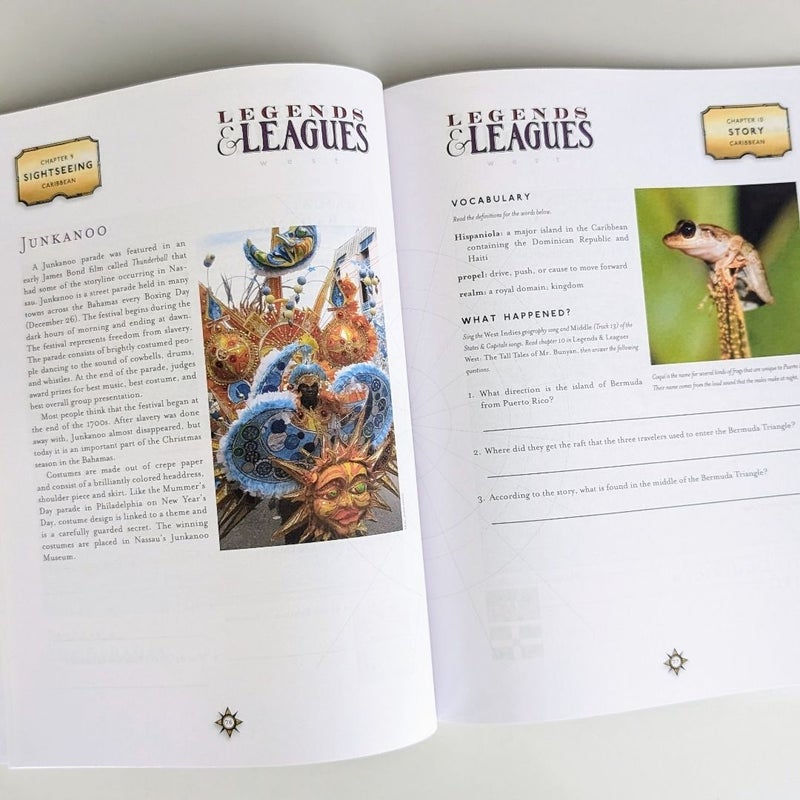 Legends and Leagues West Workbook (Veritas Press)