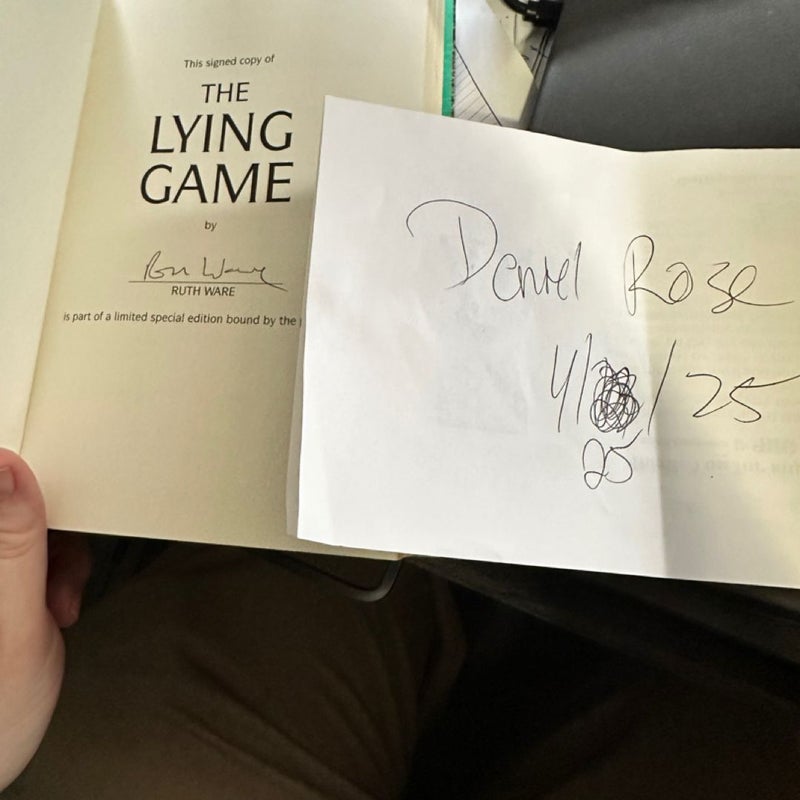 Lot of Ruth Ware Books all SIGNED