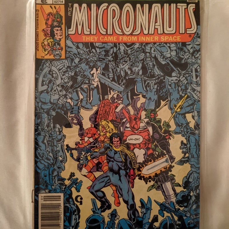 Micronauts #9 Marvel Comics 