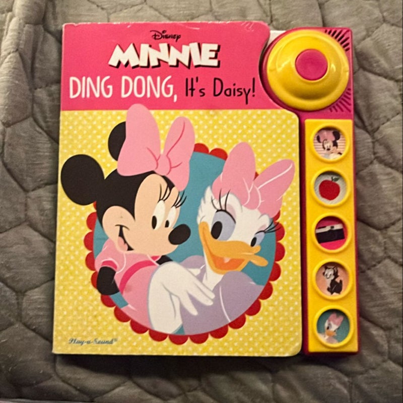 Disney Minnie: Ding Dong, It's Daisy! Sound Book