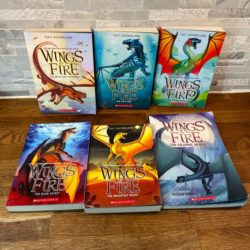 Wings of Fire Books 1-6 