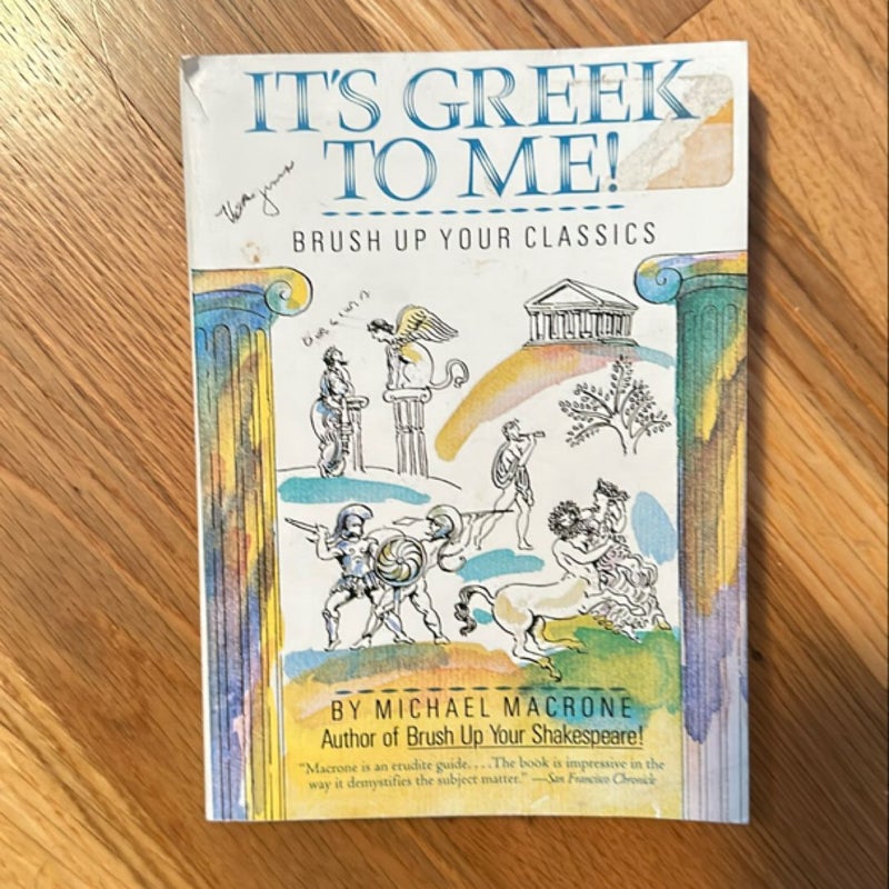 It's Greek to Me!