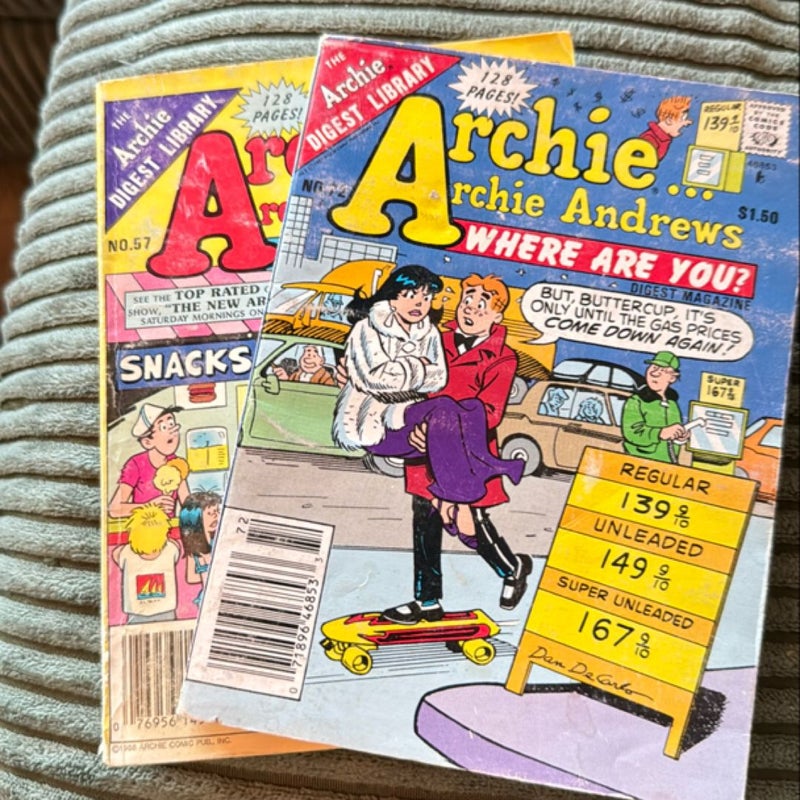 Two Archie…Archie Andrew’s Where are you ?