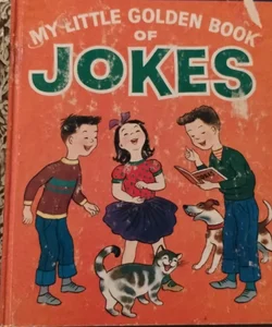 1961 "A" First Edition My Little Golden Book of Jokes