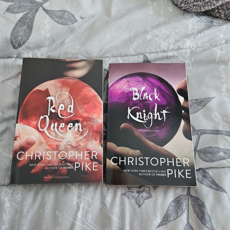 Red Queen & Black Knight books by Christopher Pike 