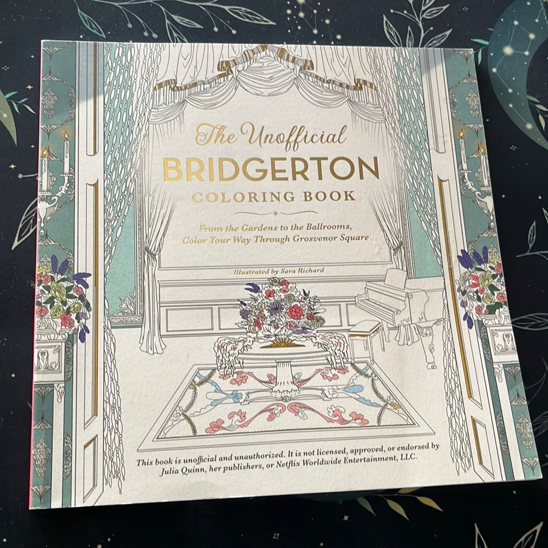 The Unofficial Bridgerton Coloring Book