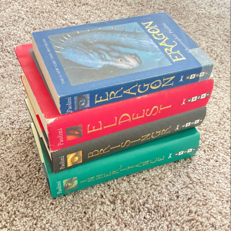 Eragon, Eldest, Brisinger and Inheritance