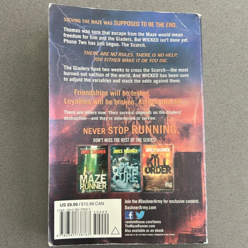 The Scorch Trials (Maze Runner, Book Two)