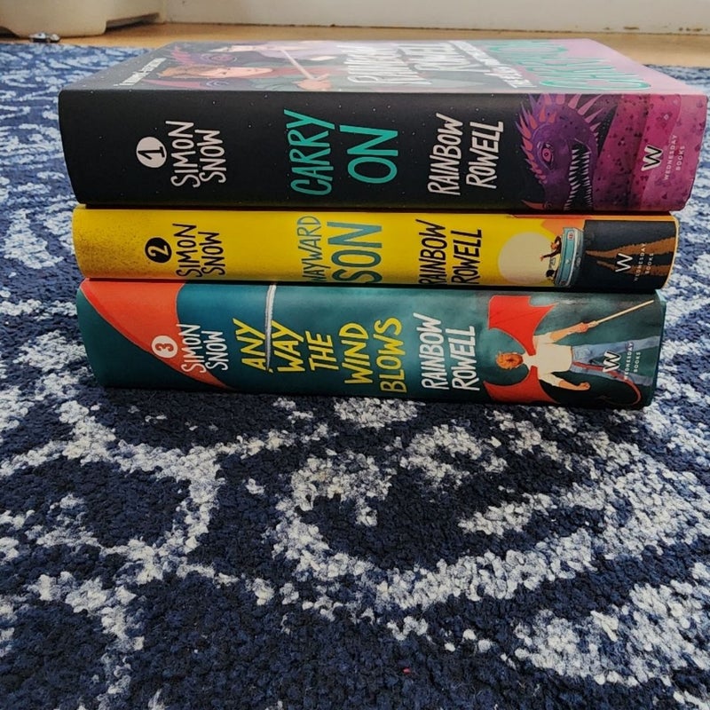 Simon Snow Series Books 1-3