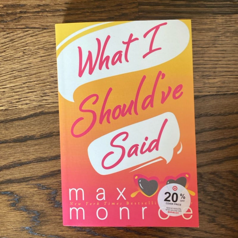 What I Should've Said (new)