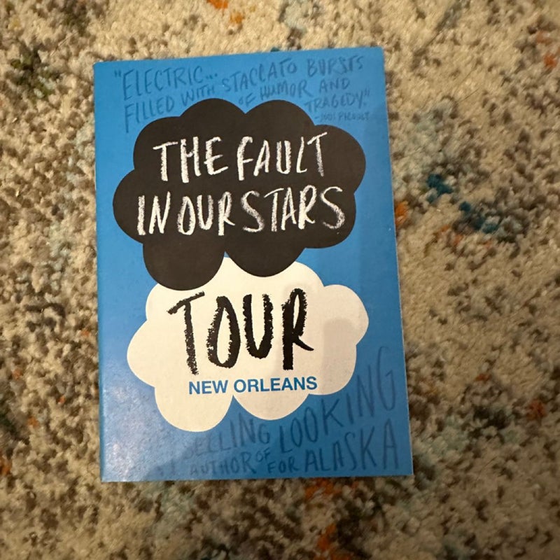 The Fault in Our Stars w/ tour booklet