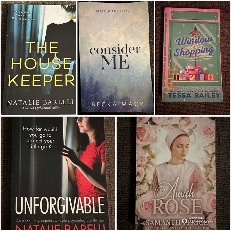 Lot of 5 books 