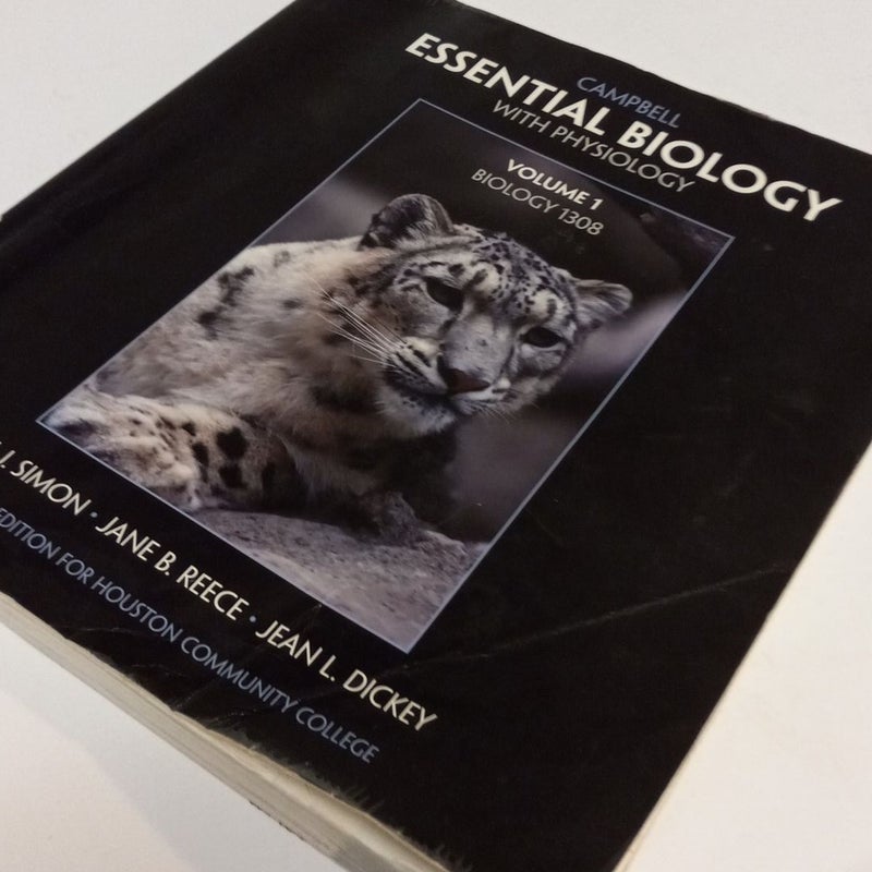 Essential  Biology with Physiology volume 1 Biology 1308