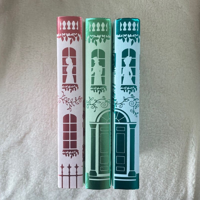 Bridgerton Series by Julia Quinn Illumicrate Afterlight 