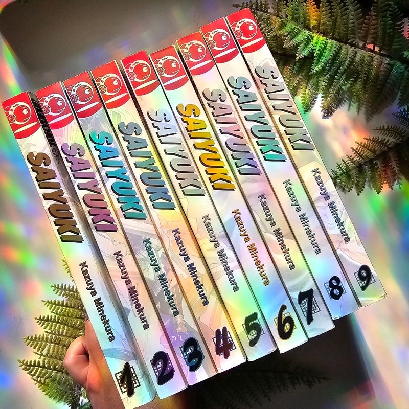 Saiyuki Manga By Kazuya Minekura, Complete Set Volumes 1-9