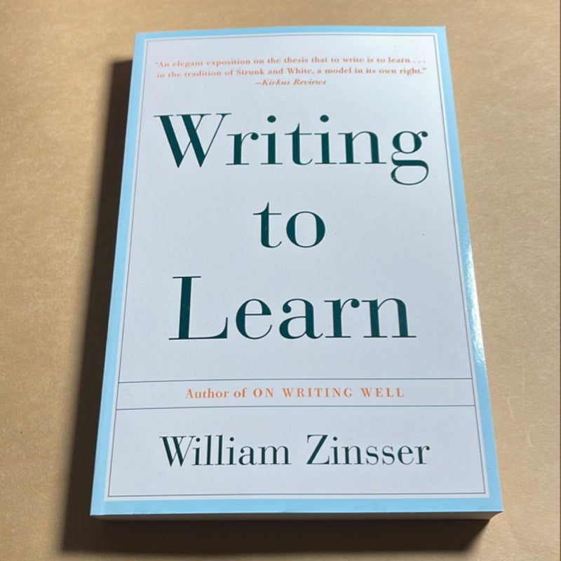 Writing to Learn