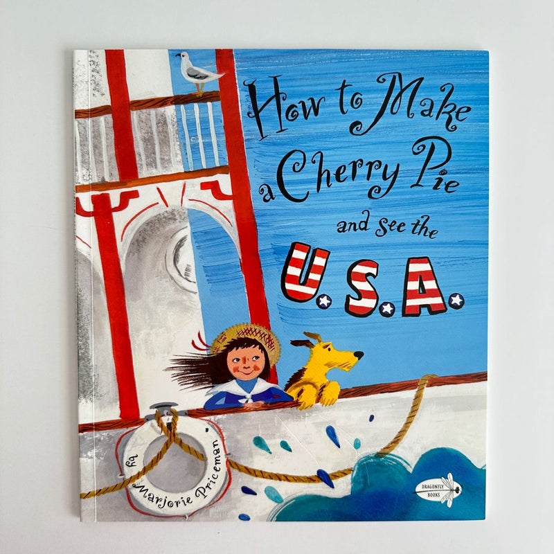 Marjorie Priceman book bundle, How to Make a Cherry Pie and Apple Pie