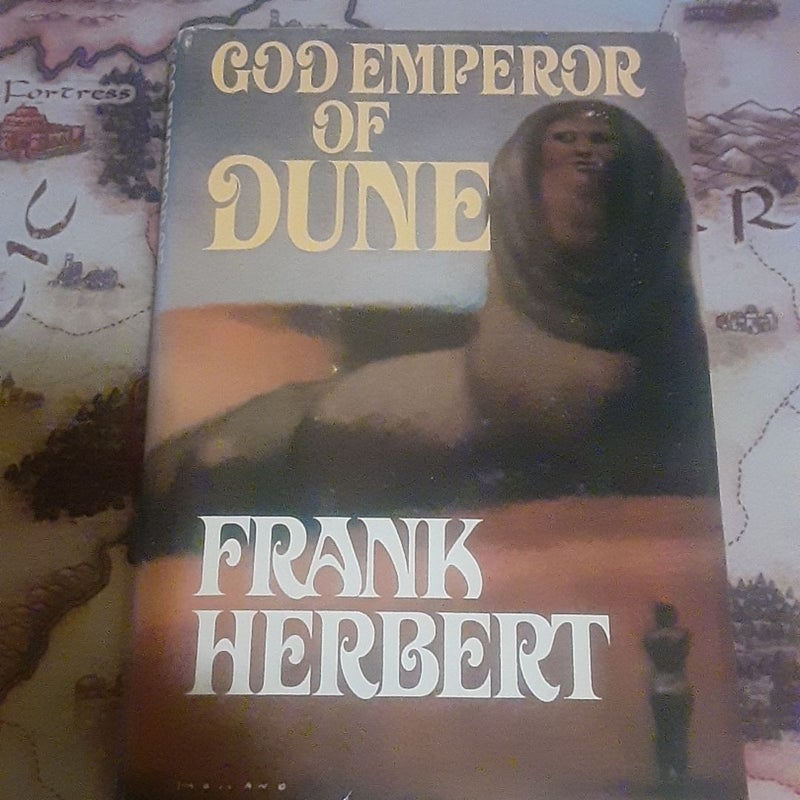 God Emperor of Dune by Frank Herbert hardcover book club edition