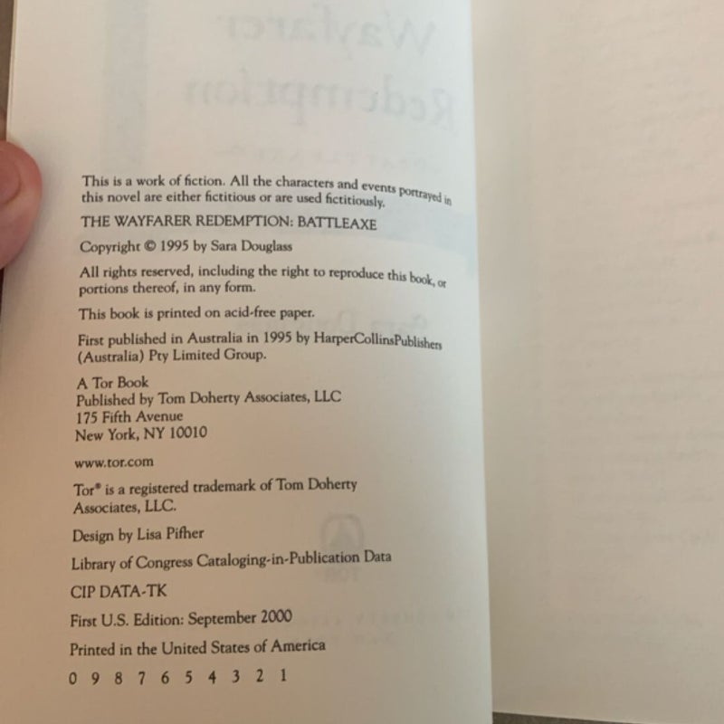 THE WAYAFARER REDEMPTION: ARC/Uncorrected Proof