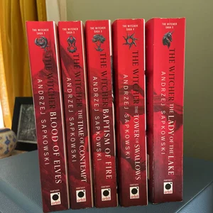 The Witcher Boxed Set: Blood of Elves, the Time of Contempt, Baptism of Fire, the Tower of Swallows, the Lady of the Lake