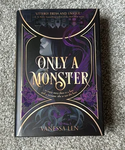 Only a monster - bookish box special edition signed 