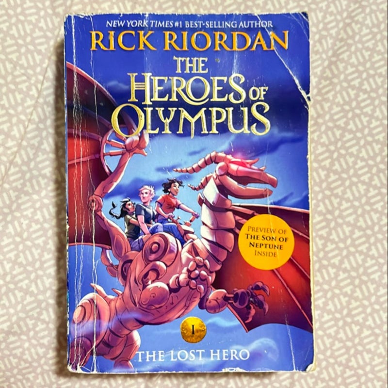 Heroes of Olympus, the, Book One the Lost Hero ((new Cover))