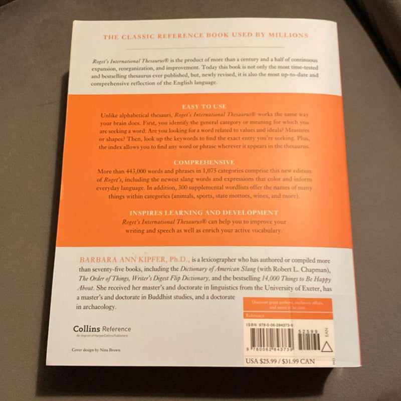 Roget's International Thesaurus, 8th Edition
