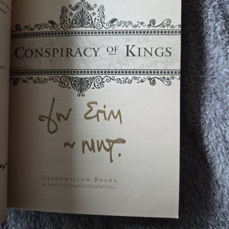 A Conspiracy of Kings (signed)