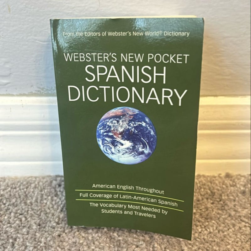 Webster's New Pocket Spanish Dictionary