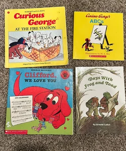Children’s Picture Book 4 Book Bundle - Classic Characters