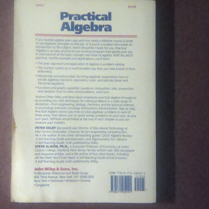 Practical Algebra