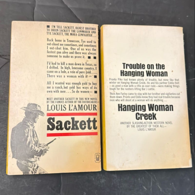 SACKETT & Hanging Woman Creek 