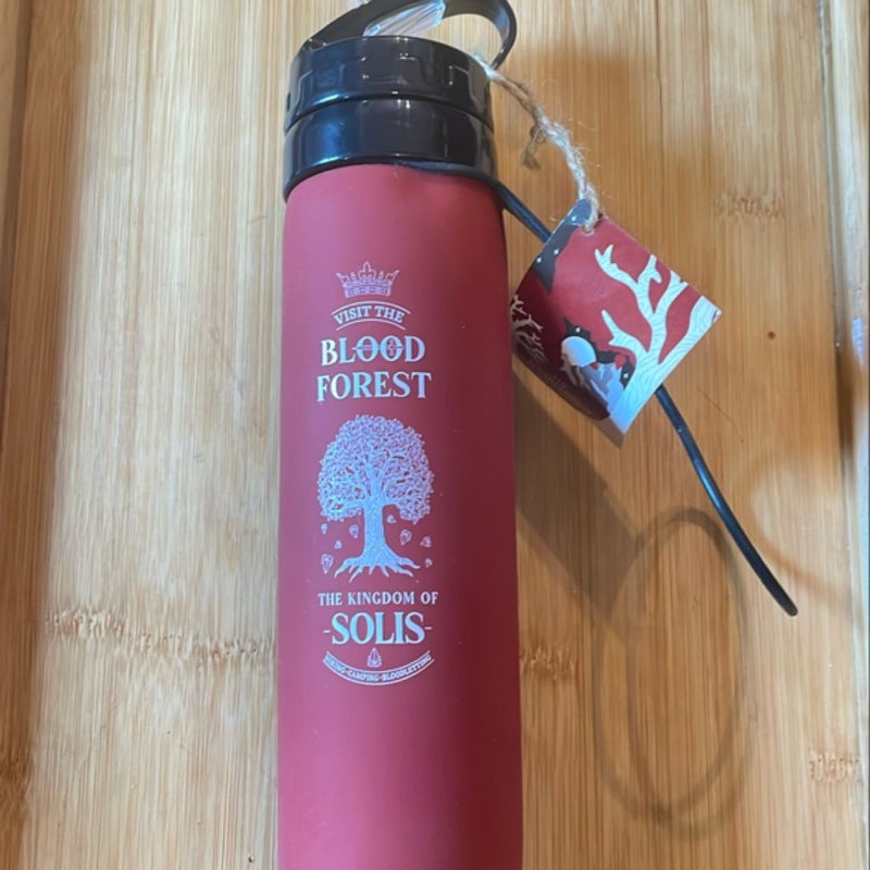 Blood Forest Collapsible Water Bottle 