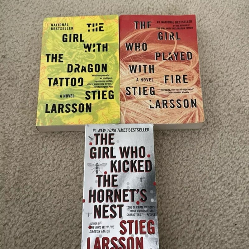 The Girl with the Dragon Tattoo Trilogy 