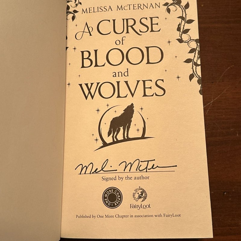 A Curse of Blood and Wolves (Wolf Brothers, Book 1)