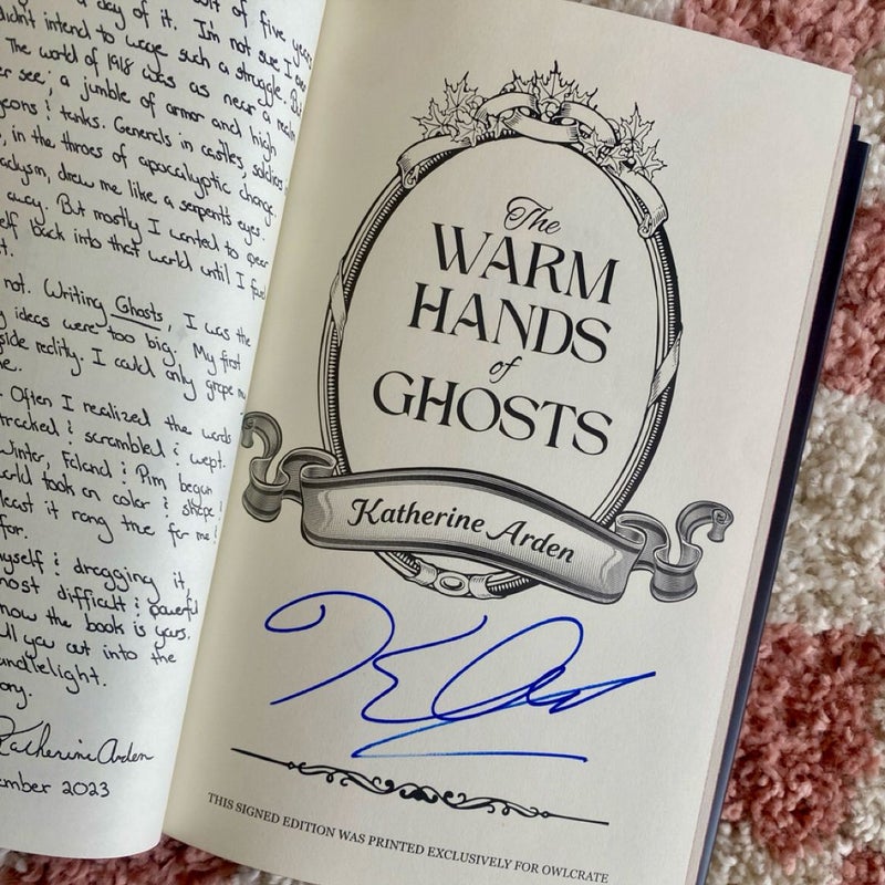 the Warm Hands of Ghosts - Owlcrate Edition