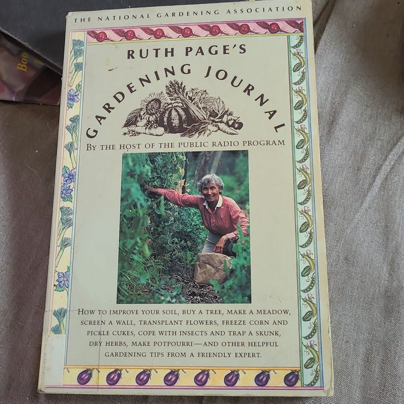 Ruth Page's Gardening Journal