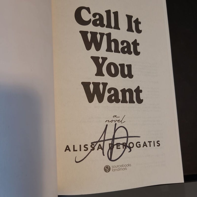 Call It What You Want