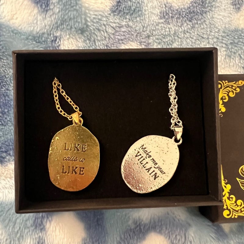 Shadow and Bone Owlcrate Exclusice Pendants