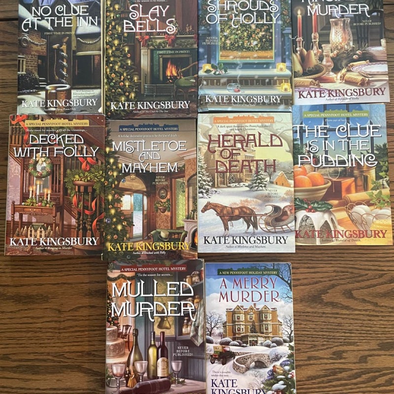 Pennyfoot Hotel Mysteries Lot of 10