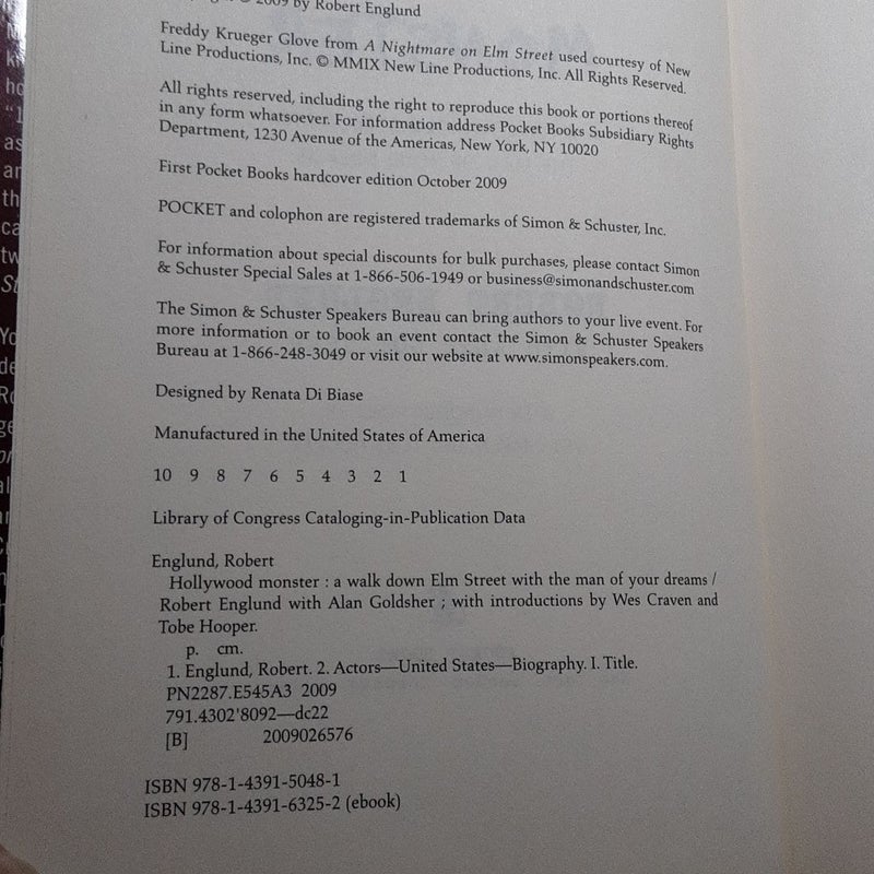 (First Edition) Hollywood Monster